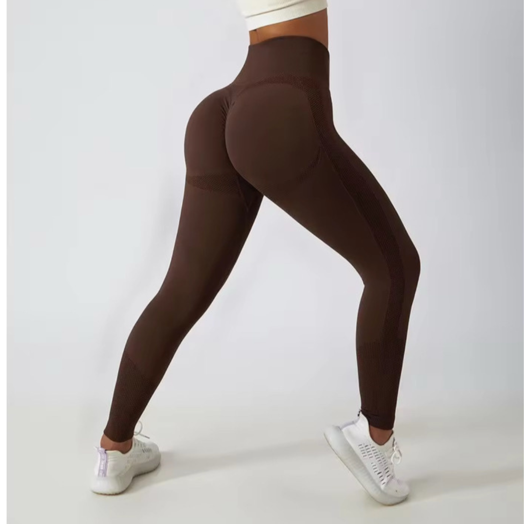 LEGGINGS SUPER PUSH UP CAFÉ