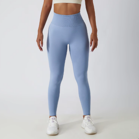 LEGGINGS SUPER PUSH UP BABY BLUE